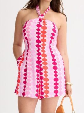 Hutch Printed Halterneck Romper
